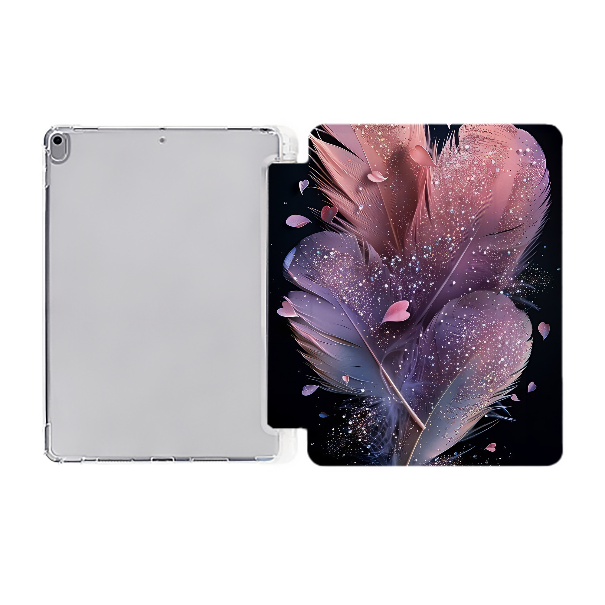 （画像用） ミッキーマウス Mickey Mouse IPad ケース ペン収納付き 三つ折りスタンド PUレザー×シリコン 対応機種9.5/10.5/10.9インチ
